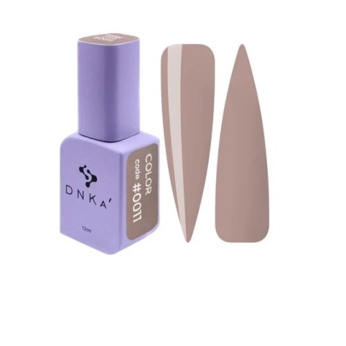 Гель лак DNKa, 12 ml Color #0011 - Бежево-молочний