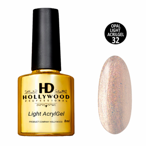 Рідкий акрил-гель Light Acrygel 32 HD Hollywood 8 мл