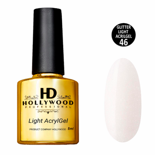 Рідкий акрил-гель Light Acrygel 46 HD Hollywood 8 мл