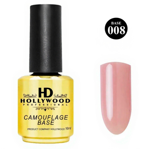 База каучукова камуфляжна Темно-рожевий 008 HD Hollywood, 16 мл.