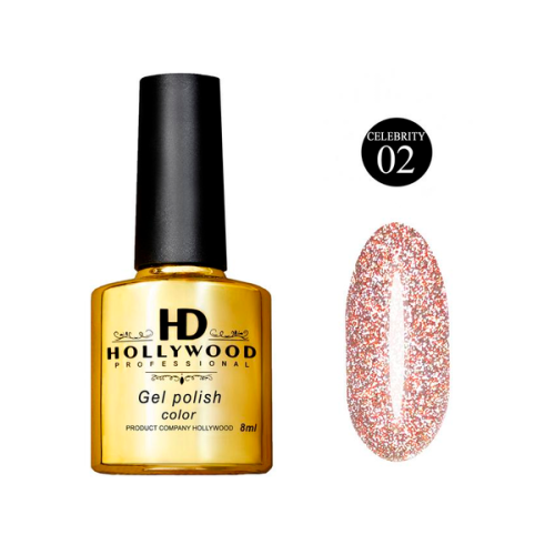 Гель-лак HD Hollywood Celebrity #02 8 мл.