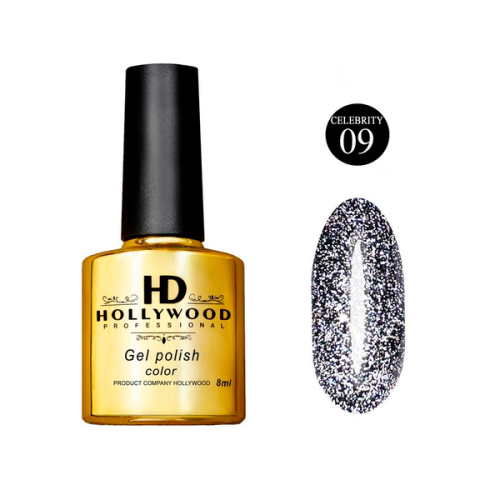 Гель-лак HD Hollywood Celebrity #09 8 мл.