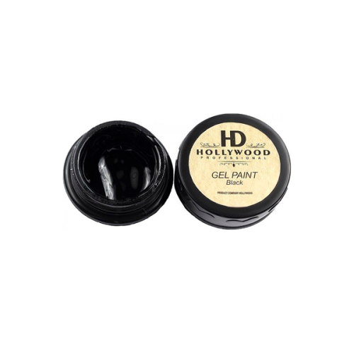Гель-фарба чорна HD Hollywood 5 мл.