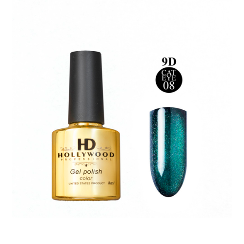 Гель-лак HD Hollywood Cat Eye 9D №008 8 мл.
