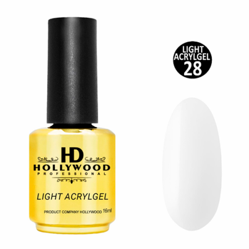 Рідкий акригель Light Acrygel 28 HD Hollywood, 16 мл.