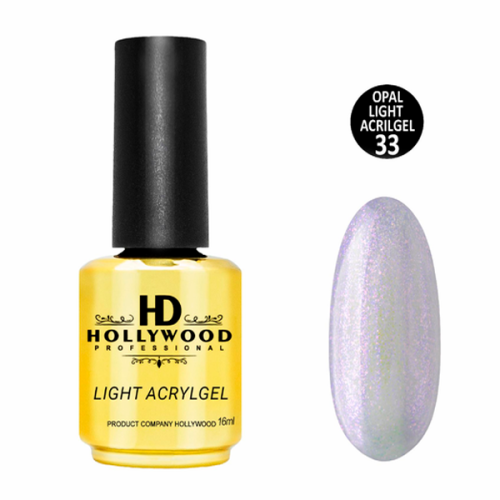 Рідкий акригель Light Acrygel 33 HD Hollywood, 16 мл.