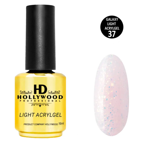 Рідкий акригель Light Acrygel 37 HD Hollywood, 16 мл.