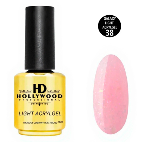 Рідкий акригель Light Acrygel 38 HD Hollywood, 16 мл.