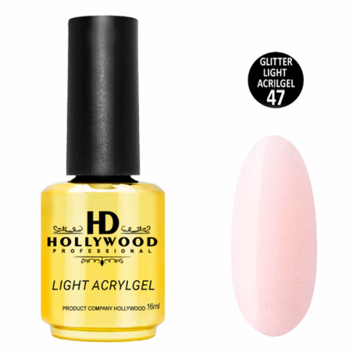 Рідкий акригель Light Acrygel 47 HD Hollywood, 16 мл.