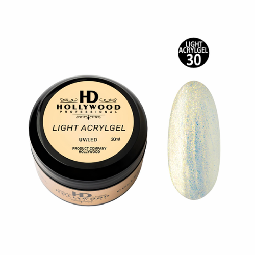 Рідкий акригель Light Acrygel 30 HD Hollywood, 30 мл.