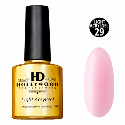 Рідкий акригель Light Acrygel 29 HD Hollywood, 8 мл.