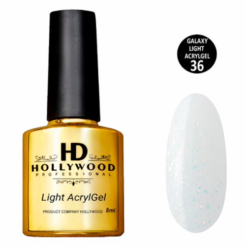 Рідкий акригель Light Acrygel 36 HD Hollywood, 8мл.
