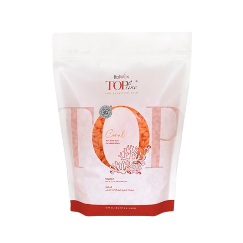 Гарячий плівковий віск в гранулах Italwax TOP LINE Корал, 750 г.