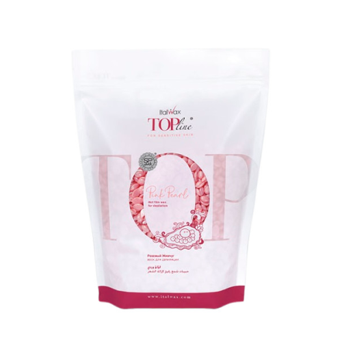 Гарячий плівковий віск в гранулах Italwax TOP LINE - Рожева Перлина, 750 г.