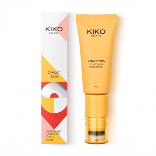 Тональна основа KIKO MILANO Crazy '90S Velvet Sheer Foundation 30 мл 04 Caramel