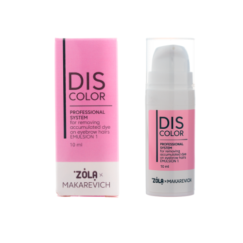 ZOLA x Makarevich DISCOLOR Emulsion 1 Професійна система видалення накопиченого барвника з волосків