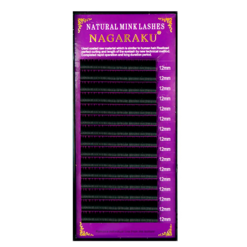 Вії Nagaraku вигин N 0,07 (12 мм)