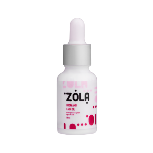 Zola Олія для брів і вій з піпеткою Zola Олія для брів і вій Brow and Lash oil з піпеткою