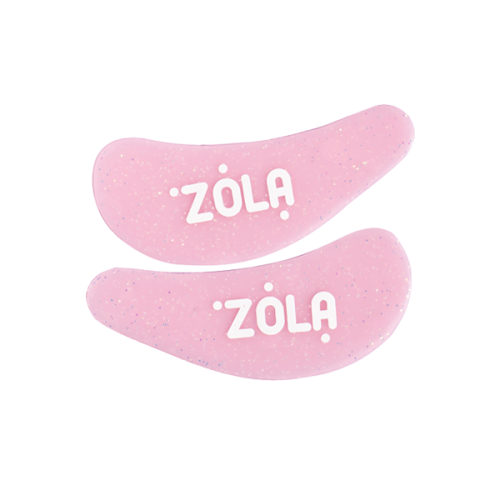 ZOLA Багаторазові силіконові патчі для очей (1 пара) рожеві ZOLA Reusable Silicone Eye Patches