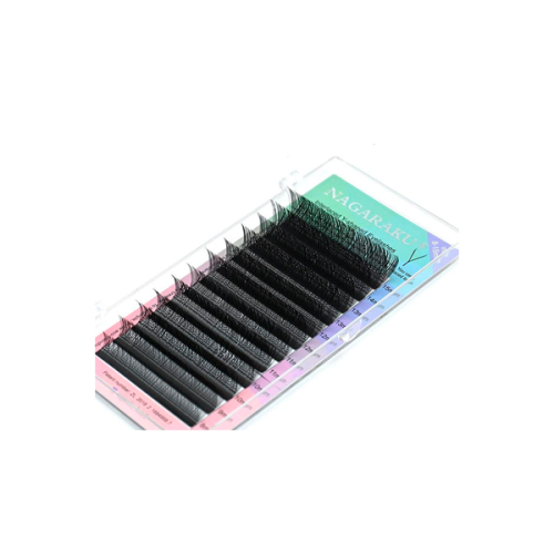 Вії Nagaraku 2D Y-форма Mix D, 0.07, 8-15 мм