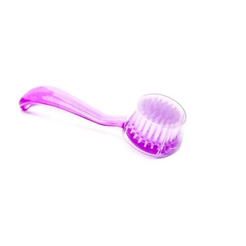 Щітка кругла з ручкою для манікюру для видалення пилу з нігтів