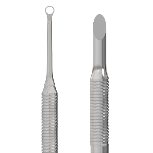 Лопатка манікюрна EXPERT 51 TYPE 2 (пушер скошений та кільце)