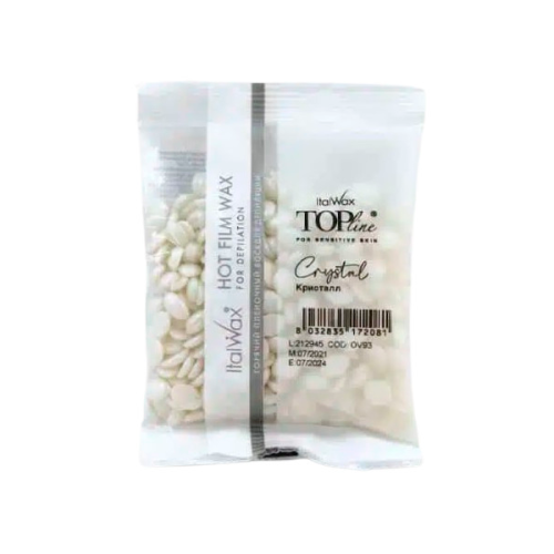 Гарячий плівковий віск в гранулах Italwax TOP LINE - Кристал, 100 г.