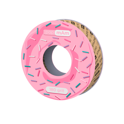 Запасний блок файл-стрічки білий papmam для котушки 180 грит staleks pro expert