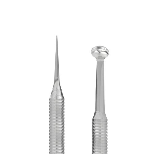 Косметологічна двостороння ложка Staleks Pro Expert 20/4 (Уно та голка Відаля)